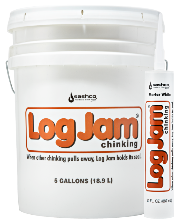 LOG JAM CHINKING